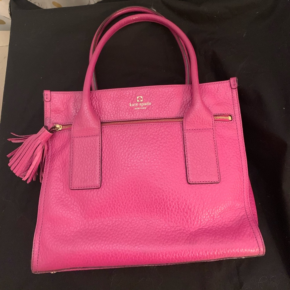 Kate Spade Fuschia Tote Bag
